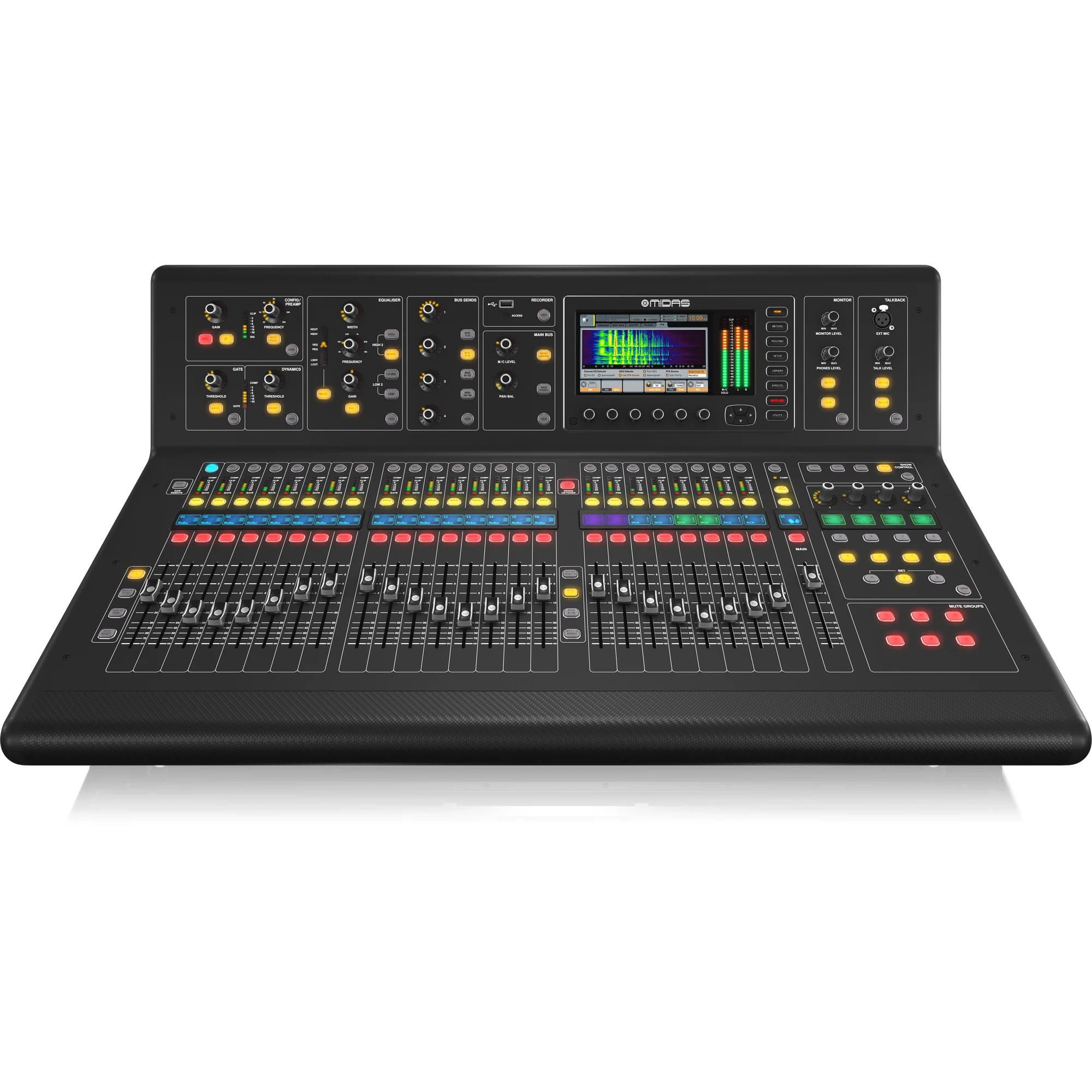 Midas M32 LIVE Digital Audio Mixer + DL32 Stage Box, DJ Mixing Console With DSP Processor For Line Array Speaker