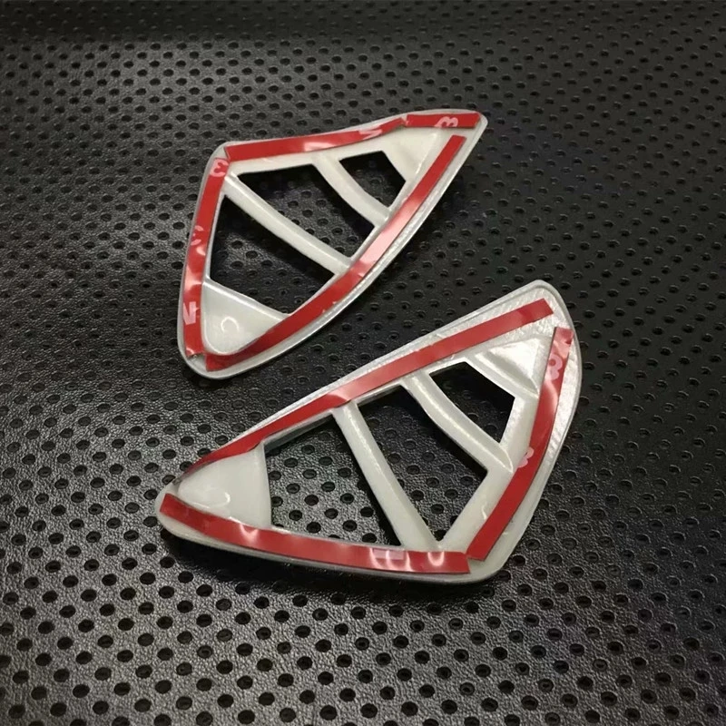 ABS Chrome For Renault Captur 2015 -2017 decoration Styling Accessories Stickers fron Air Condition outlet Vent frame cover trim