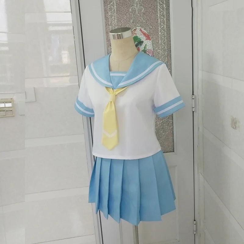 Anime Rena Ryugu School uniforms Cosplay Costume Customized