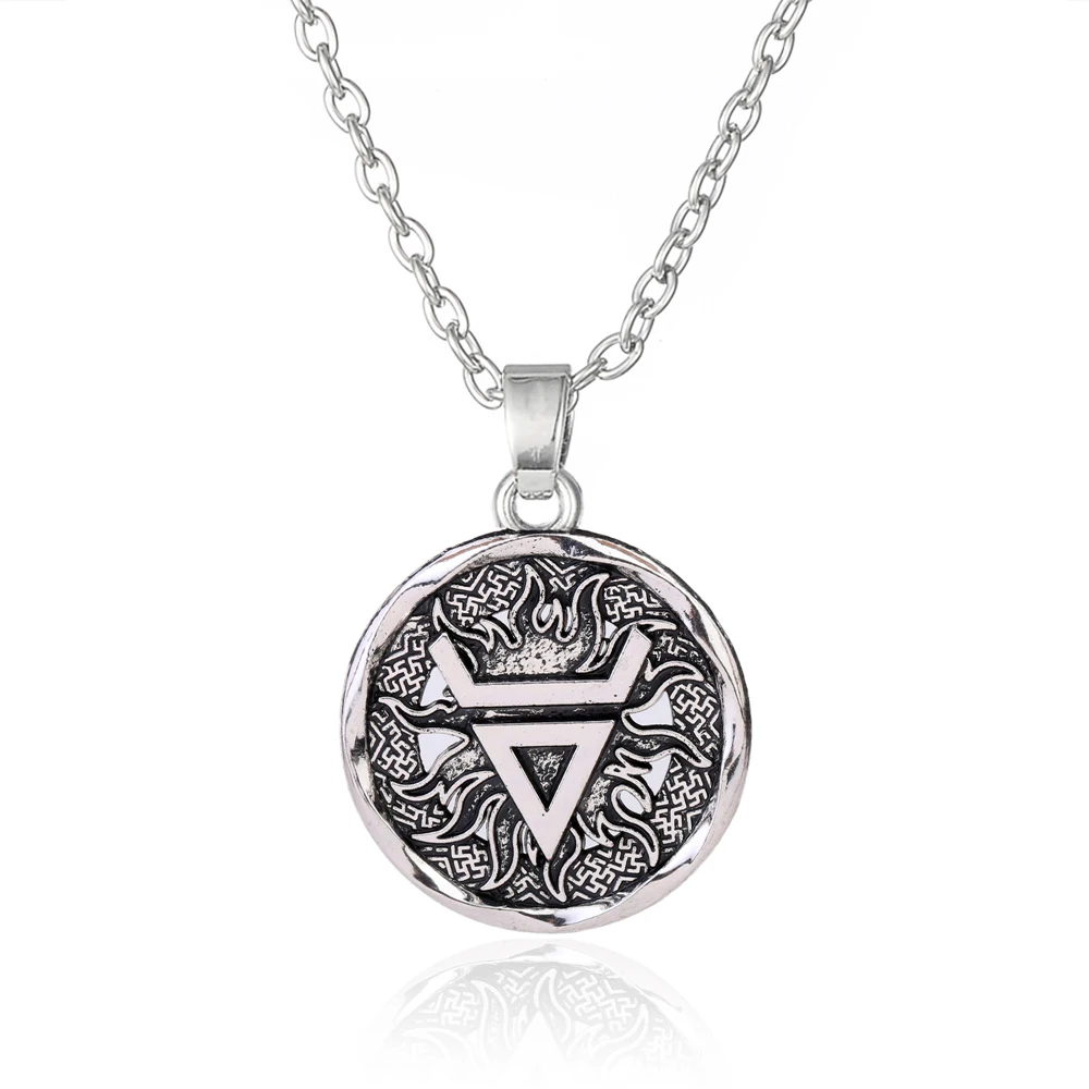 Dawapara God Veles Symbol Slavic Amulet and Talisman Pendant The Patron of Wisdom Fashion Jewelry Womens Accessories Necklace