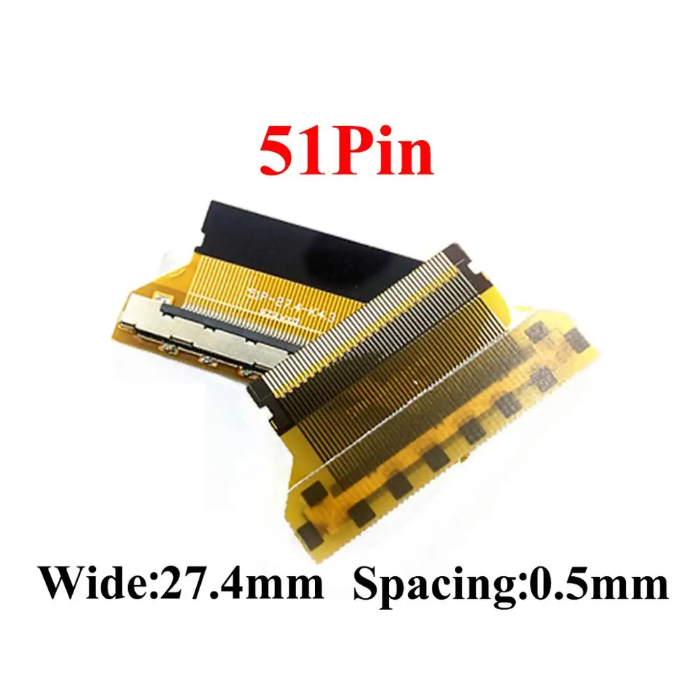 YuXi 2K 4K FPC EDP 30P 51PLVDS turn FPC flat cable Adapter Board Converter Connector for Samsung for LG for Huaxing