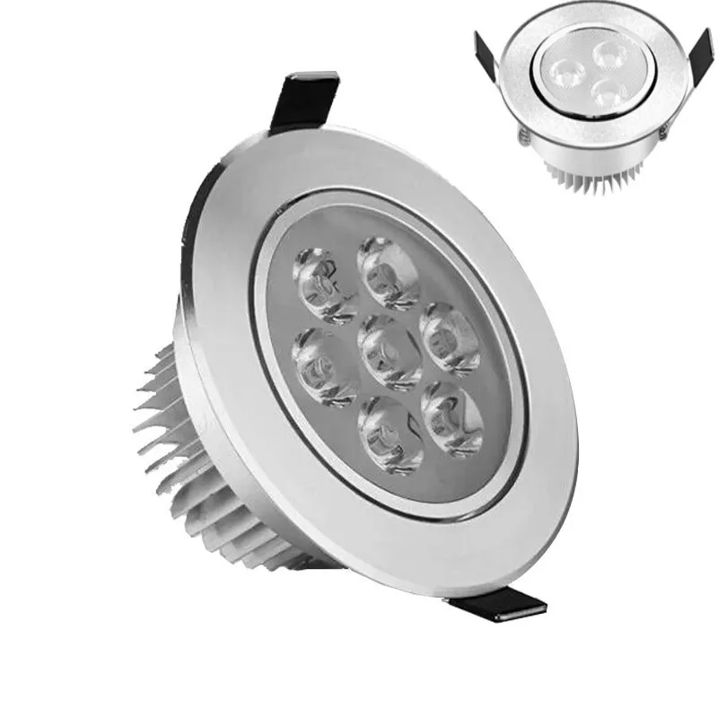 

LED downlight Recessed Spot 6W 9W 12W 15W 21W AC220V LED Ceiling Downlight Dimmable led Downlight LED Spot Light