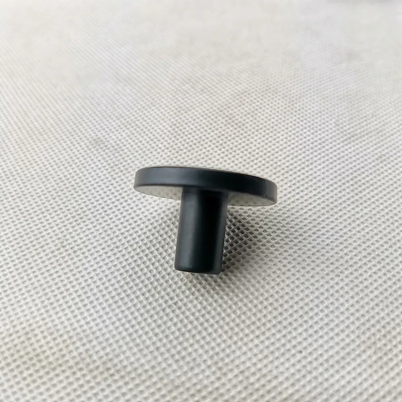 Diameter 30mm  black  Knobs Cabinet Hardware Pull Handle