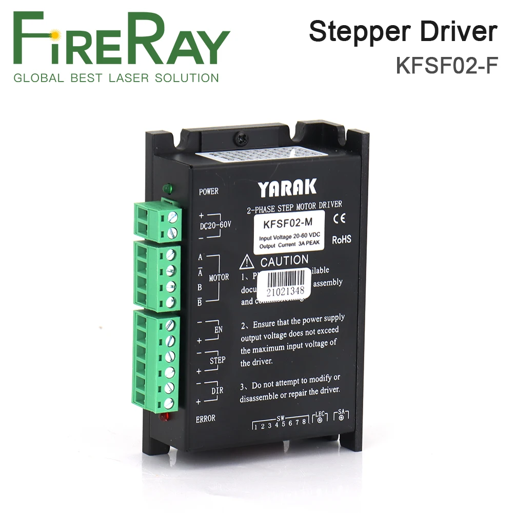FireRay Yueming YARAK KFSF02-M Stepper Motor Driver for Laser Engraving and Cutting Machine Instead Y2S3060-M