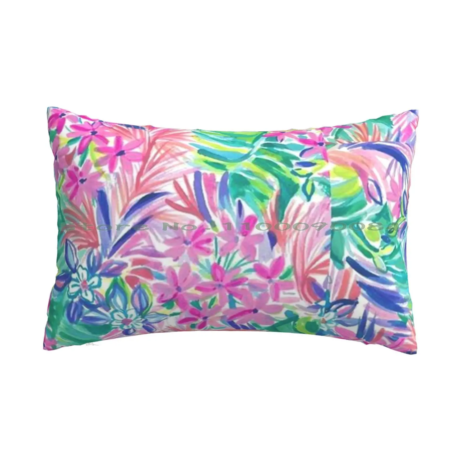 Full Flower Pillow Case 20x30 50*75 Sofa Bedroom For Women Cute Mermaid Headband Floral Flamingo Designer Women Measures Inches