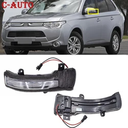 Car LED Outer Rearview Mirror Turn Singal Blinker Lamp Side Mirror Light Light For Mitsubishi Outlander 2013-2019 Indicator Lamp