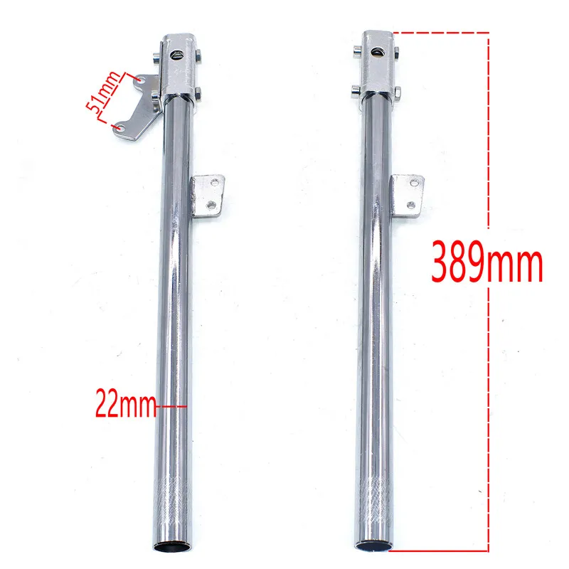 Motorcycle Front Forks Shock Shocks Suspension Fork Front  Assy Assembly For Super Dirt Mini Bike 47cc 49cc 2 Stroke