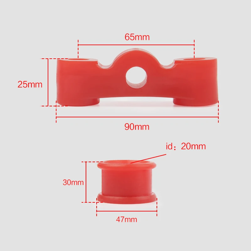 NEW Red Shift Linkage Bushings Urethane For Honda 1984-1987 Civic/CRX&1990-2001 Integra All B-Series Combo B16 B18