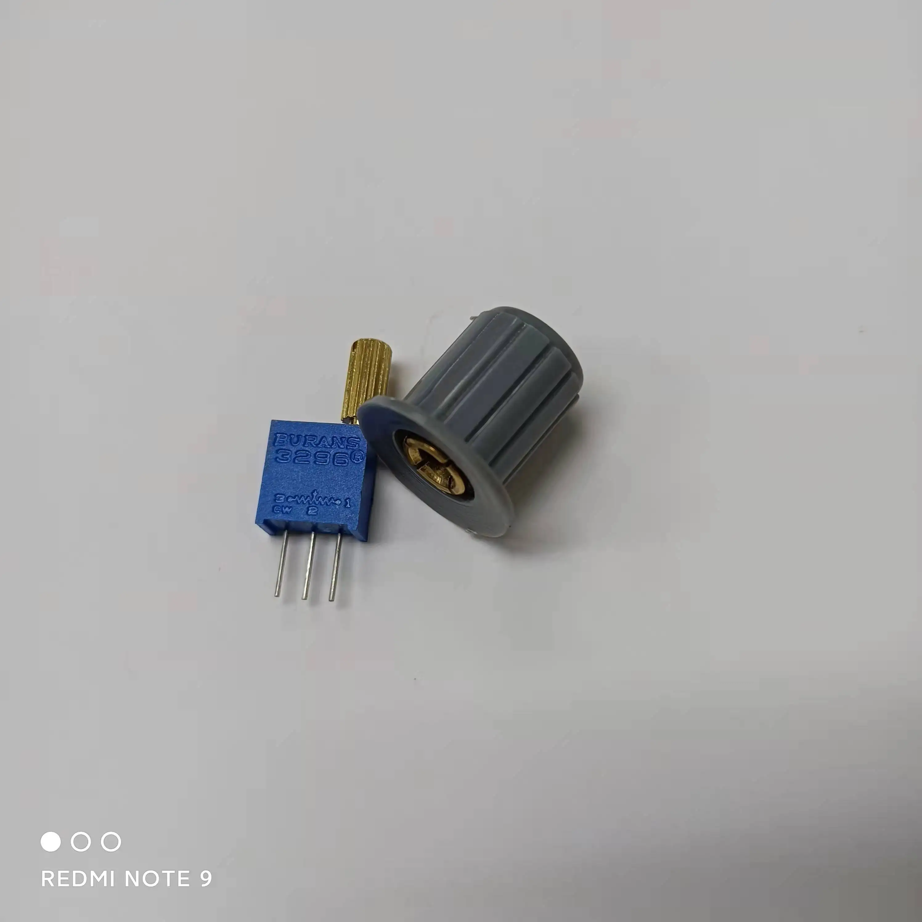 5PCS Burans 3296W Knobs Potentiometer ResistanceOhm Trimpot Trimmer 1K 2K 5K 10K 20K 50K 100K 200K 500K 1M ohm 100R 200R 500R