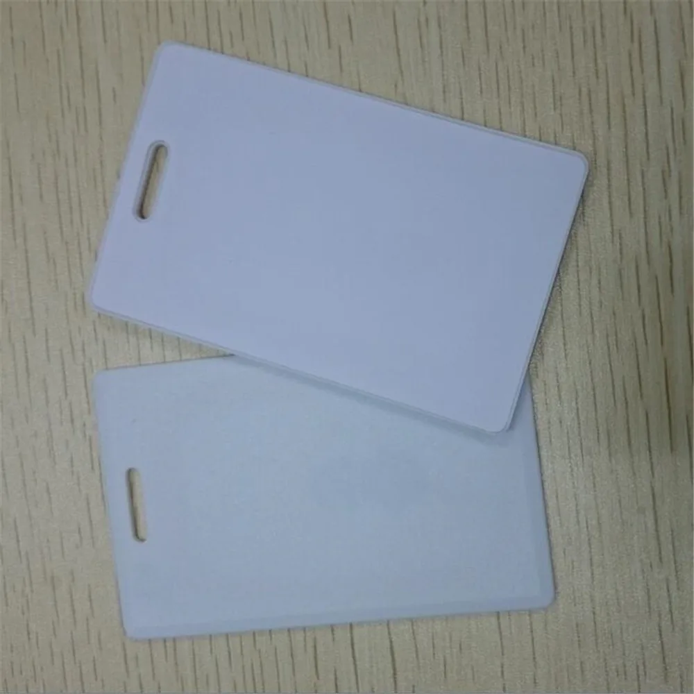 1000pcs thick 125KHz rfid EM4100 TK4100 rfid id Card read only Access Control System hotel card EM4100 ID card