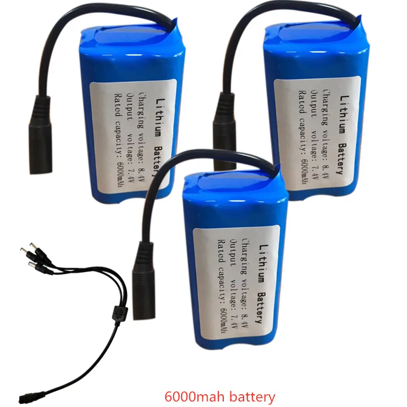 2011-5 H18 C18 Remote Control Fishing Bait Boat Spare Parts 7.4V 6000mAh/12000mAh Battery/Motor/Charger/3-To-1 Cable Accessory