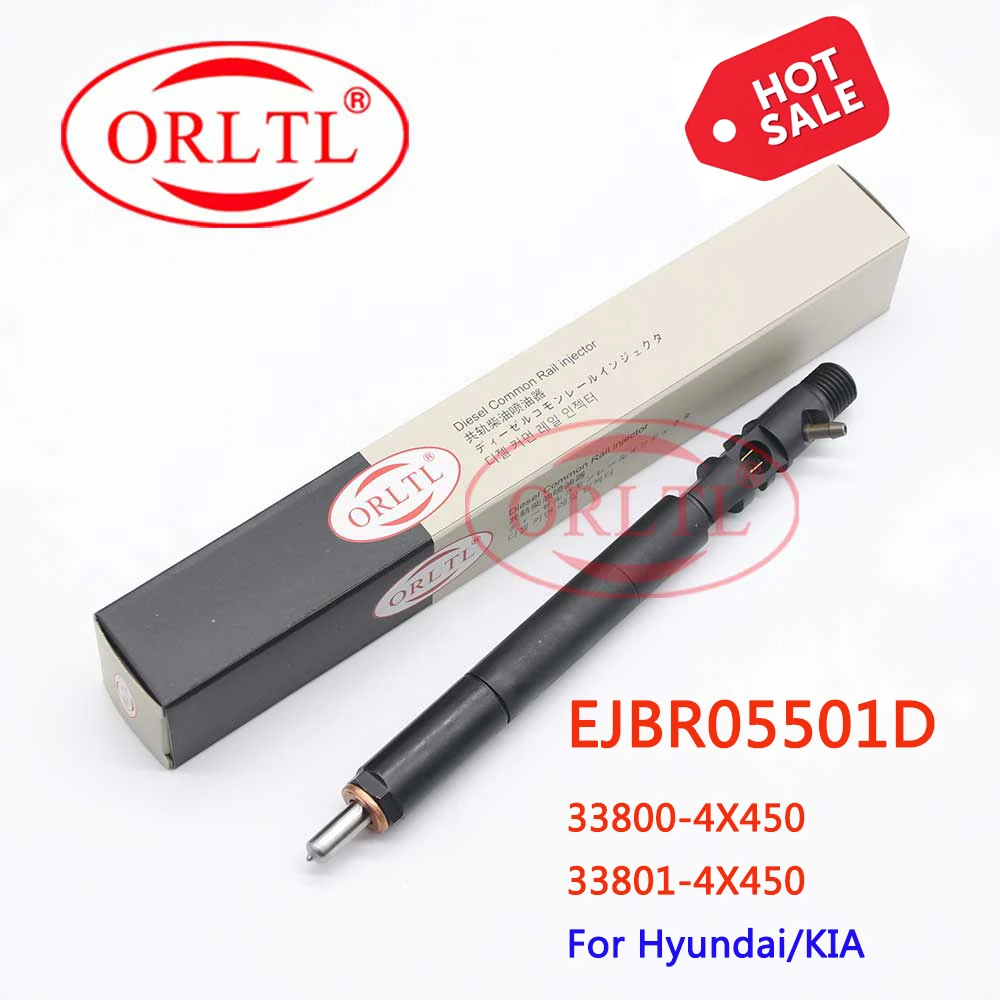 

ORLTL EJBR05501D Diesel Fuel Engine 33800-4x450 Injector 33800-4x450 5501D Common Rail Oil Injectors EJB R05501 for Hyundai Kia