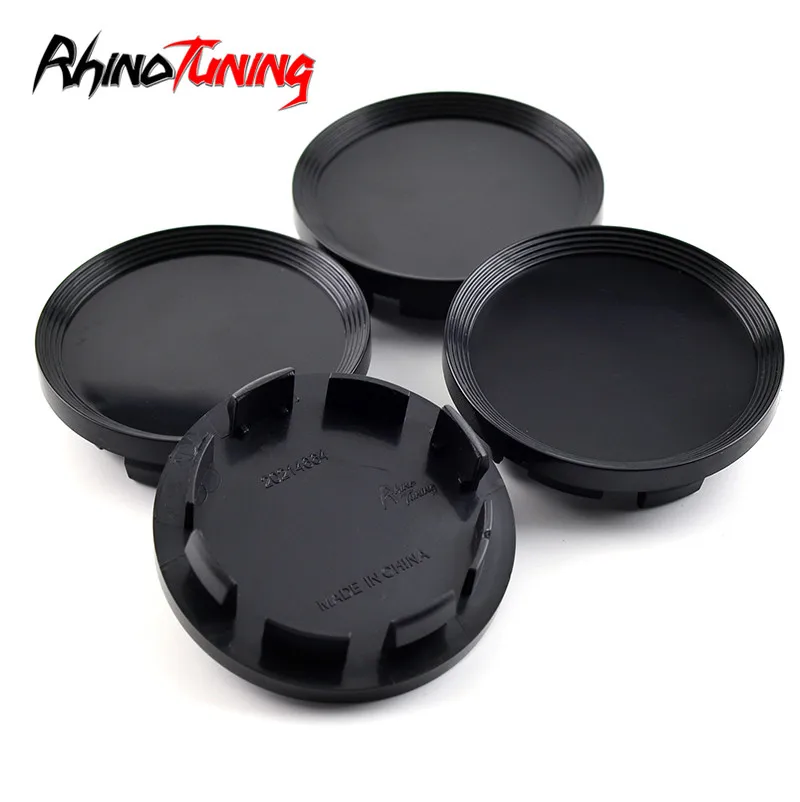 

4pcs 66mm 55mm for Volkswagen Car Wheel Center Hub Caps for Rims Black Covers ABS Hubcaps Styling Accessories