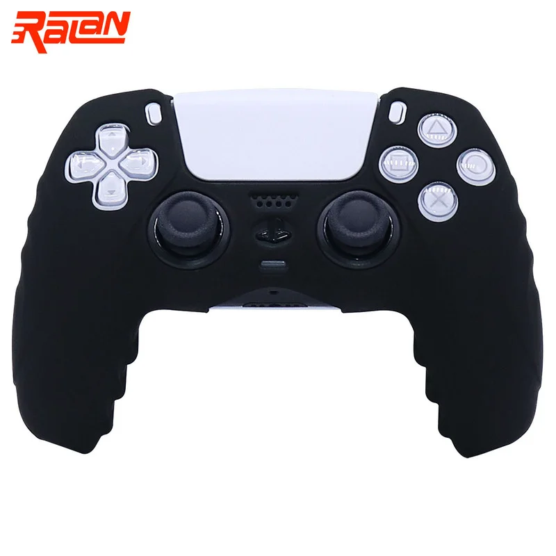 Soft Silicon Protective Case Cover For PS5 Controller Skin Cases For Playstation 5 Gamepad Controle Controller Games Accessories