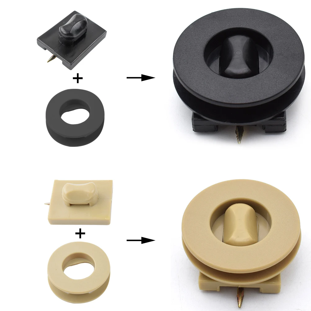 Car Fastener Universal Floor Mat Clips Carpet Fixing Clamps Buckles For VW Jetta Golf 4 MK4 Bora Passat B5 Beetle Polo 6R 9N 9N3
