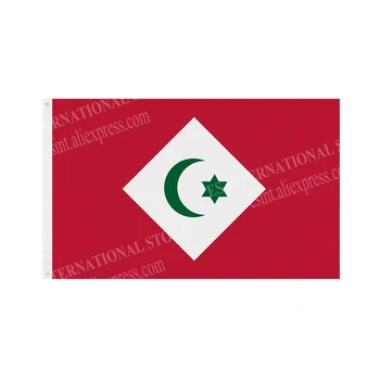 리프 공화국 국기 국가 폴리 에스터 배너 비행 90x150cm 3 x 5ft 전 세계 야외 내구성 폴리 에스터 