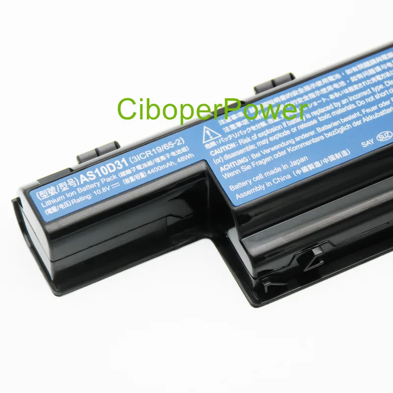 Original New AS10D31 Battery For  4741G 5741G 5742G 5750G 7750G 7760G AS10D41 AS10D51 AS10D71 AS10D81 AS10D73