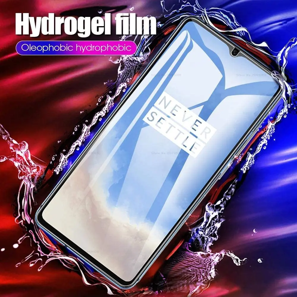 9H HD Hydrogel Film for Oneplus 6T 6 T Toughed Screen Protective for Oneplus 5T 5 T Protector Film on Oneplus 3T 3 Not Glass