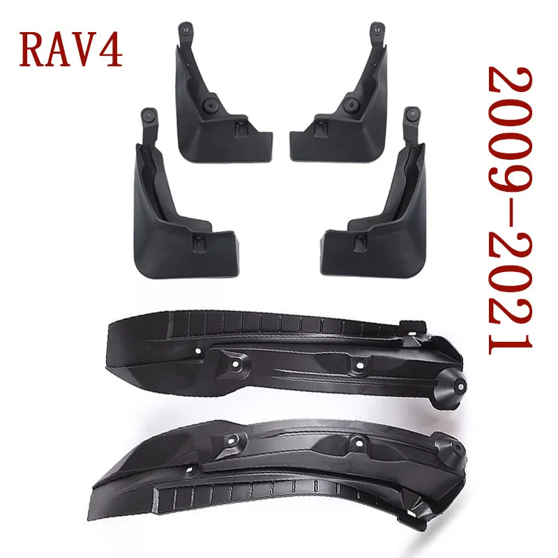 

Mud Guards for Toyota RAV4 2009-2020-21 Mudguard Front Rear Mudflaps Splash Guards MudGuards Mud Flap 4Pcs Special vehicle only