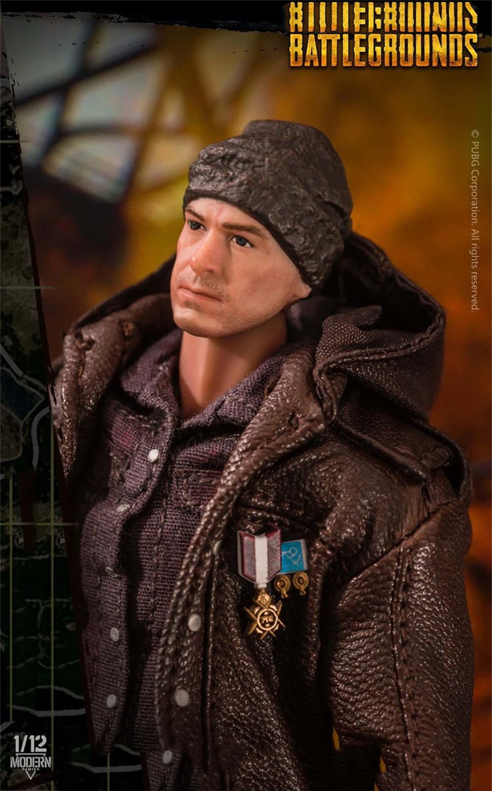 1/12 SoldierStory SSG-002 ألعاب الرماية نموذج الفائز الفائز معطف عشاء الدجاج حية رئيس النحت لمحبي #1