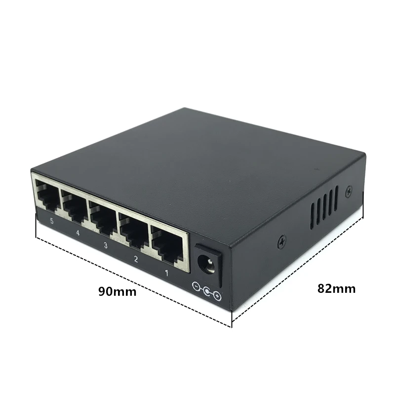 OEMคุณภาพสูงราคาถูกPriceule5-port10/100/1000M HUB Capture Packetมิเรอร์พอร์ตใดๆCapture Packetข้อมูลcaptureEthernet