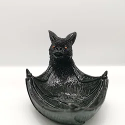 Creative Bat Plate Display Stand, Base for Crystal Spheres, Ball Holder, Desk Ornaments, Home Decor