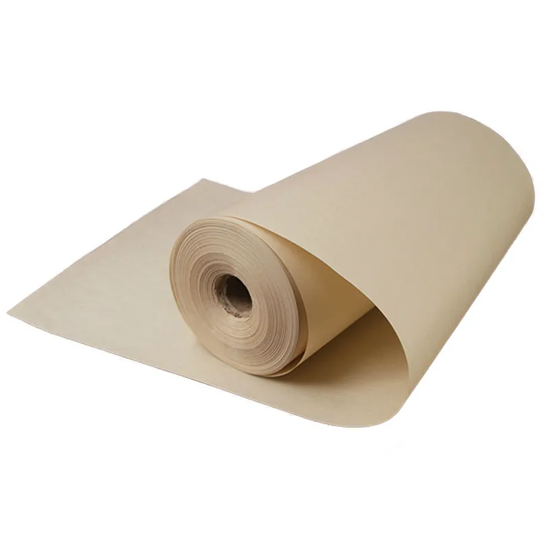 100m Xuan Paper Chinese Semi-Raw Rice Paper For Chinese Painting Calligraphy Rolling Raw Bamboo Paper Handicraft Supplies