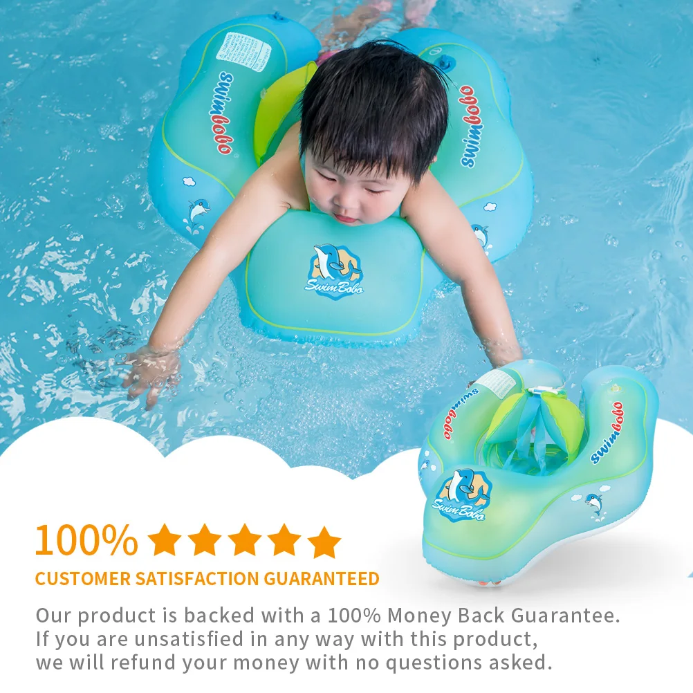 Bébé Anneau De Natation Gonflable Infantile Aisselle Flottant Enfants Nager Piscine Accessoires Cercle de Bain Gonflable Double Radeau Anneaux Jouet