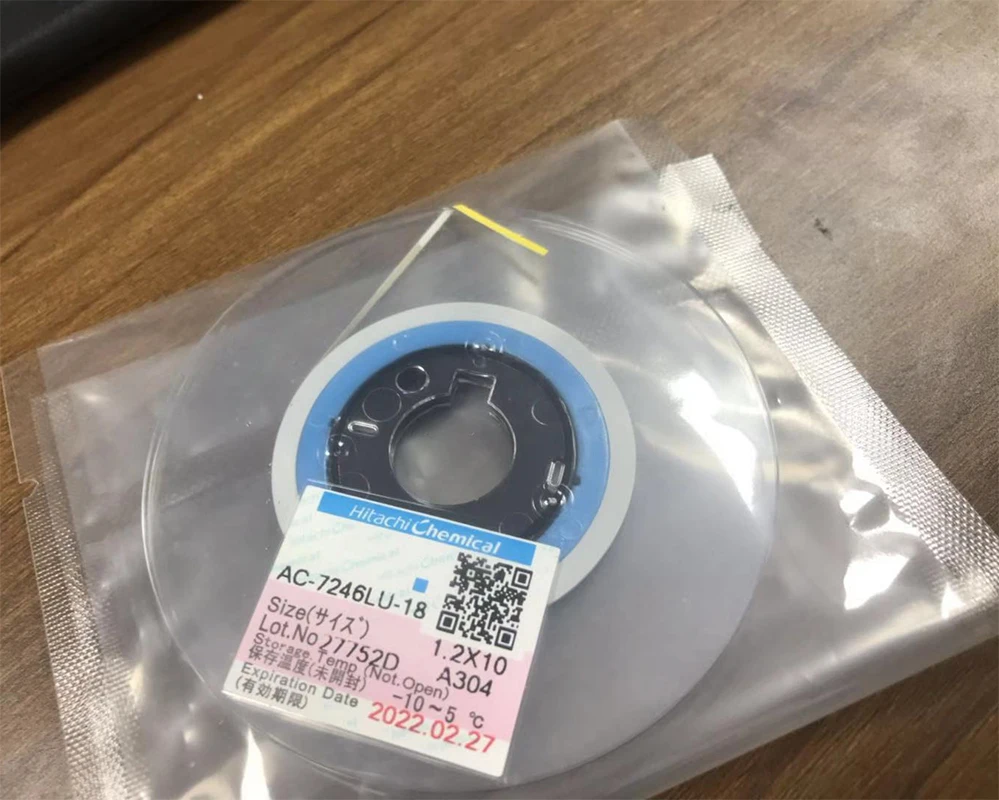 

New Date ACF AC-7246LU-18 TAPE For LCD Screen Repair 1.2/1.5/2.0mm*10m/25m/50m Original LCD Anisotropic Conductive ACF Film