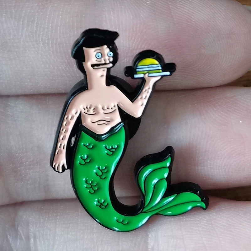 Mermaid Waiter Badge