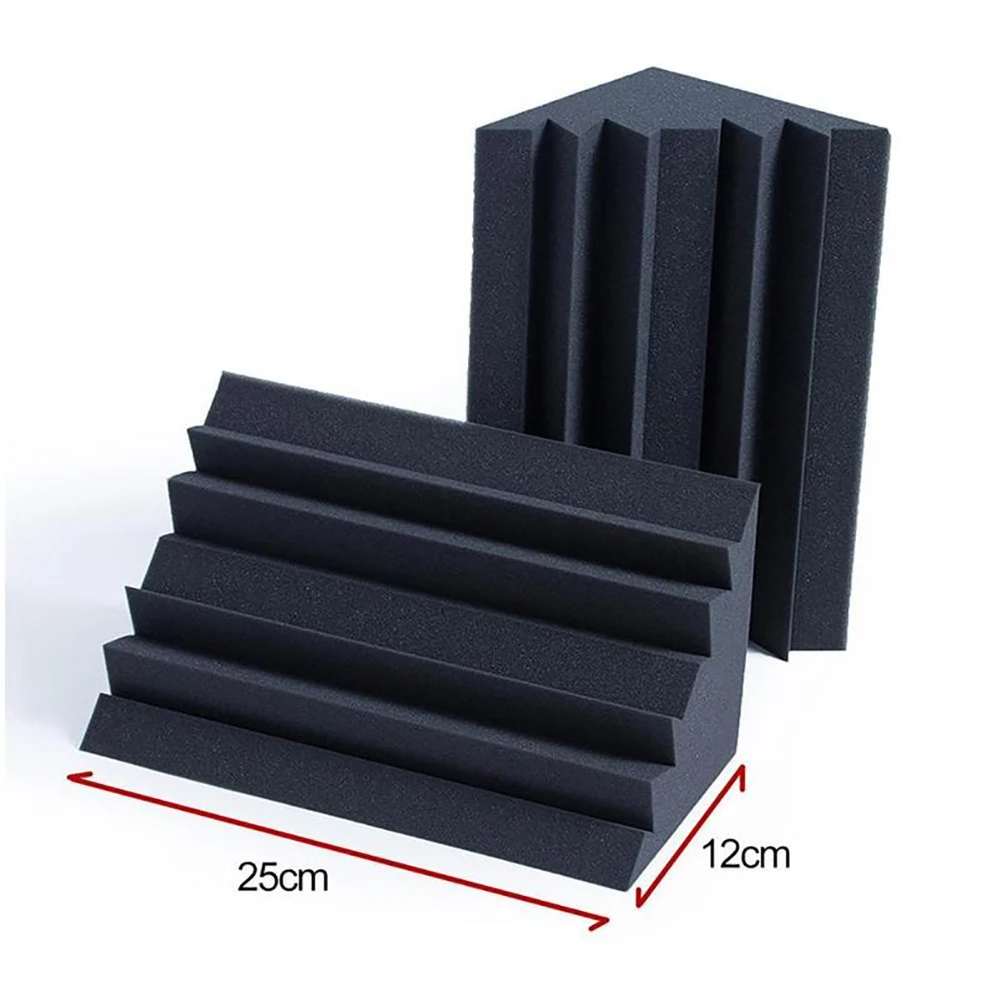 Sponge Soundproofing Foam Acoustic Bass Trap Corner Absorbers studio foam sound insulation for Meeting Studio Room