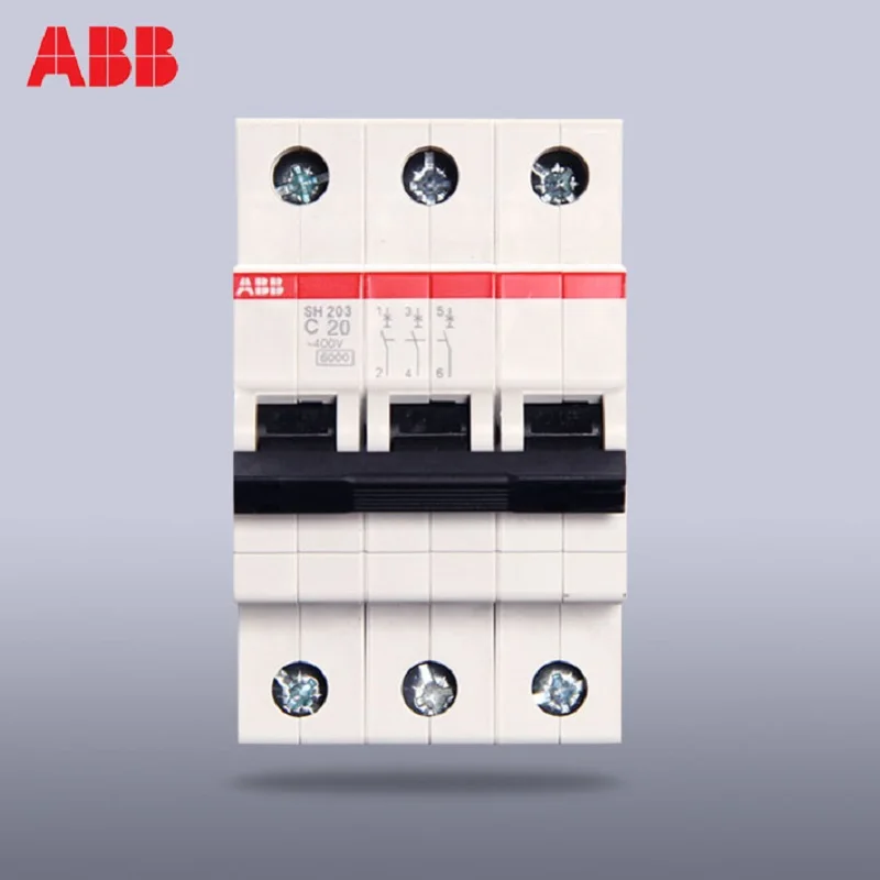 Imagem -05 - Disjuntor Miniatura Abb Sh201 1p tipo c 1a 2a 3a 4a 6a 10a 16a 20a 25a 32a 40a 50a 63a