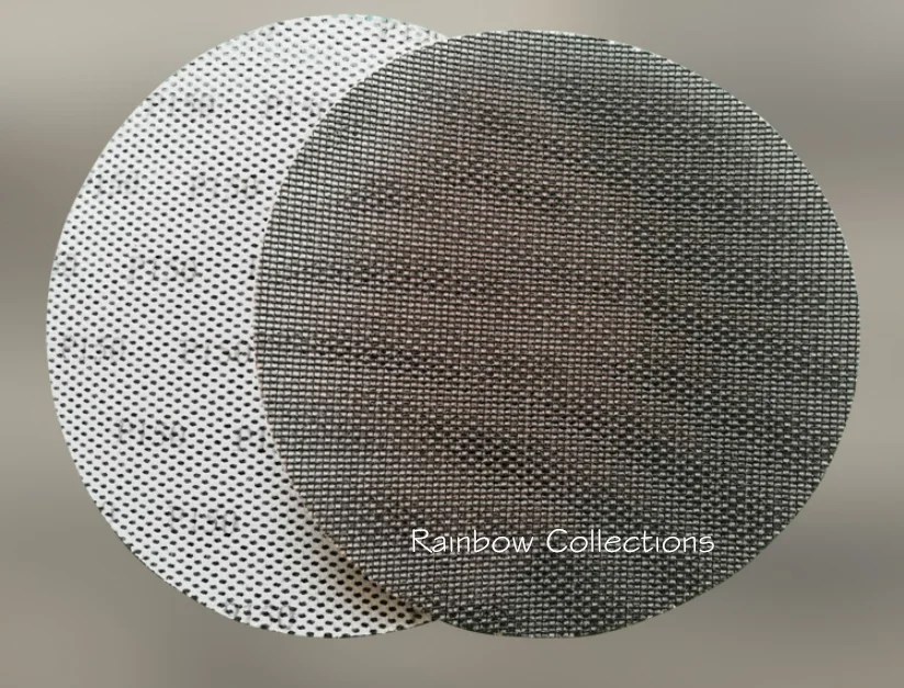 5pcs 9Inch 225mm 120-320 Grit Mesh Cloth Abrasive Disc Dust Free Sanding Discs Anti-blocking Dry Grinding Sandpaper