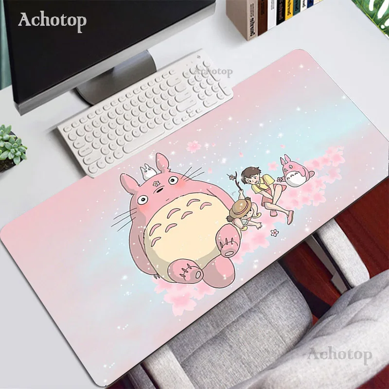 Pink Kawaii Large Mousepad XL Game Mouse Pad Gamer Mouse Mat Cute PC Computer Mouse Carpet Surface Mause Pad Keyboard Desk Mats