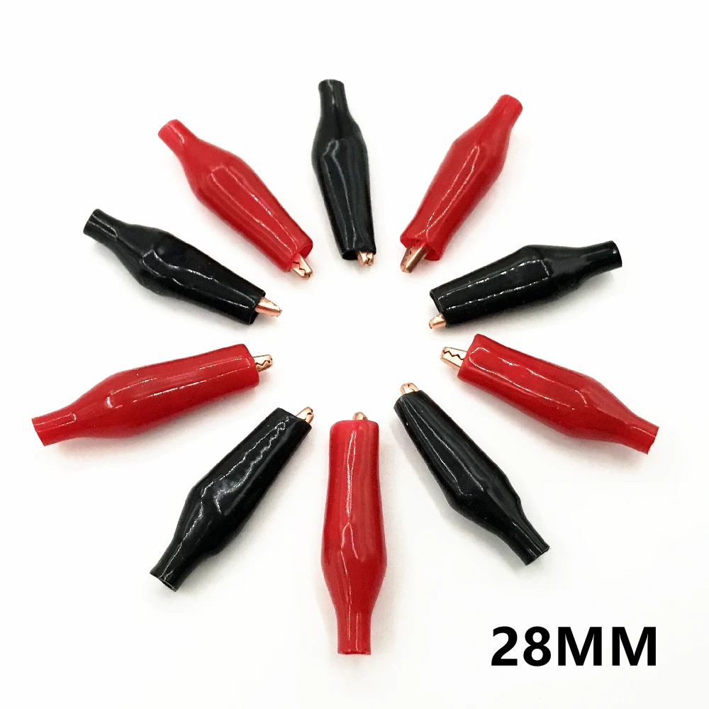 Metal Alligator Clip for Testing, 10pcs