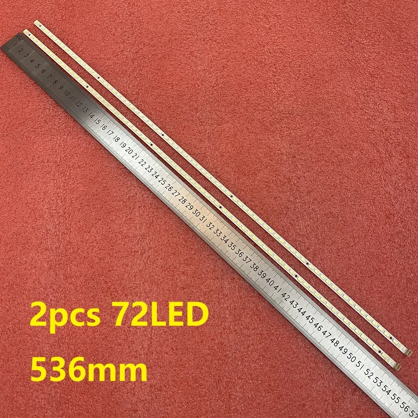 

2pcs/set 72LED 536mm LED backlight strip for Toshiba 42SL863 42SL833 74.42T16.001-2-DS1 42T11-05B 42T16-04c T420HB01