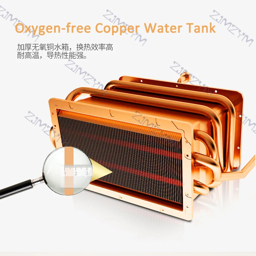 Chauffe-eau électrique Intelligent 24kw, 12l, sans réservoir, à température constante, gaz naturel liquéfié