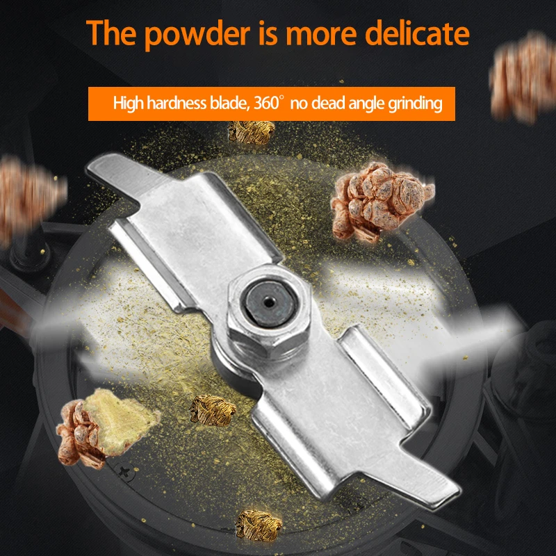 Household Dry Food Grinder Chinese Medicinal Material Ultra-Fine Grinder Commercial Ultra-Fine Grinder Wall Breaking Machine