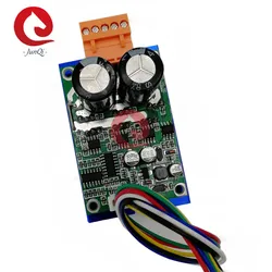 36~72VDC JYQD_V6.5E Motor Drive Board High Power Control Board with No Hall sensors Motor with heatsink and connector wires