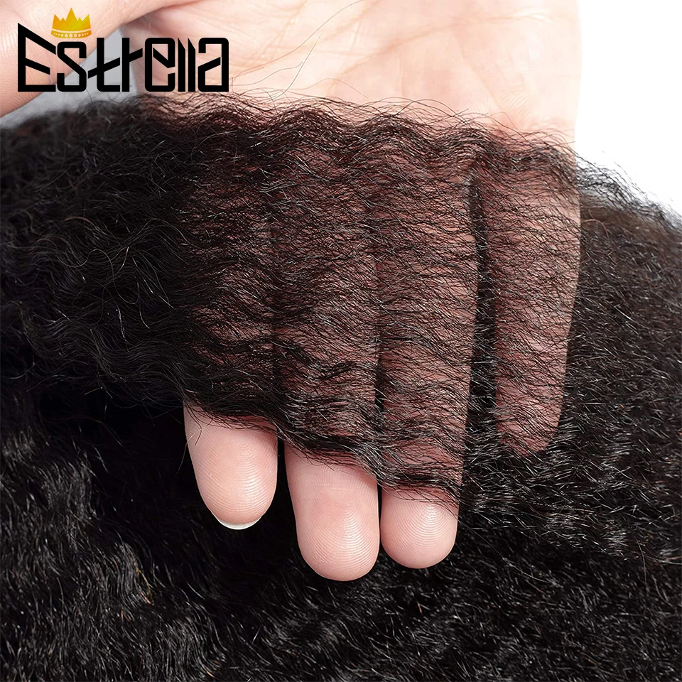 Kinky Straight Human Hair Bundles 10pcs/lot Hair Bundles Deals Remy Yaki Hair Weave Bundles Malaysia 100% Human Hair Extension