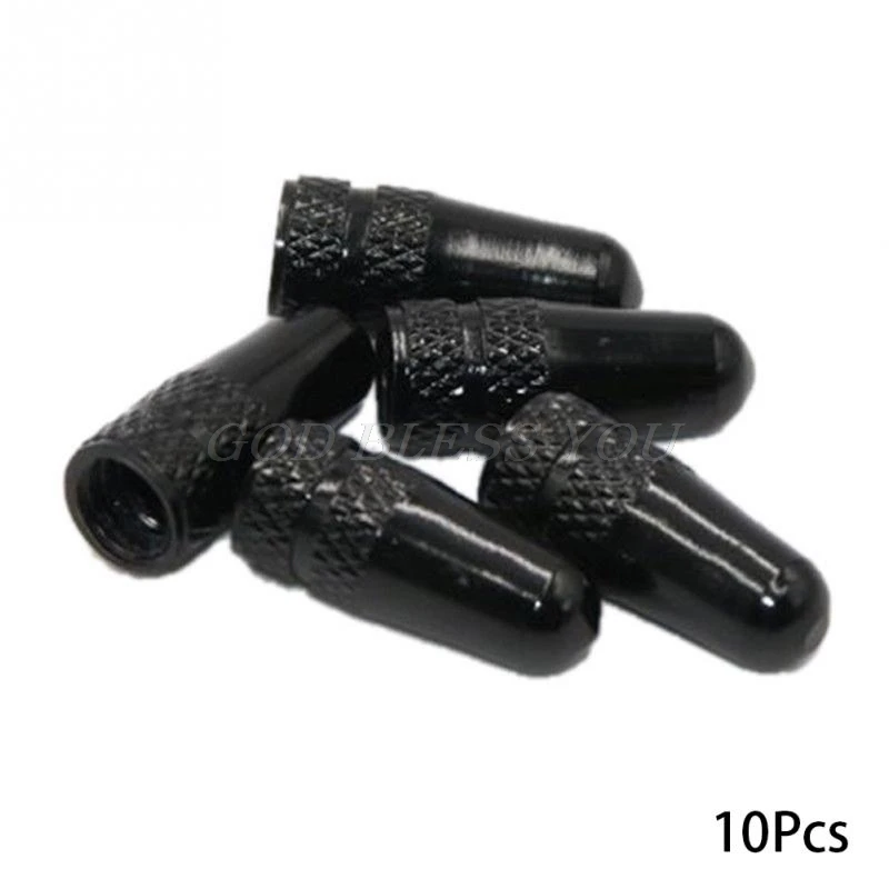 10Pcs Bike Presta   Durable  Fixie MTB Presta Wheel  Tyre Stem Air  Caps Dust Cover Cycling Accessories