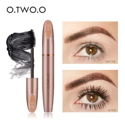 O.TWO.O 4D Silk Fiber Mascara Eyelashes Volume Curling Waterproof Long Lasting Thick Lengthening Eyelashes Extension Make up