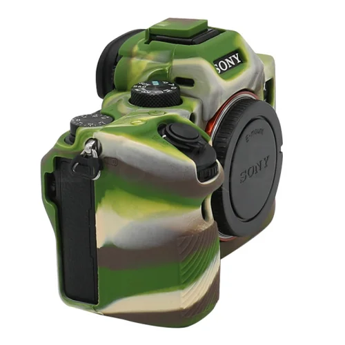 Silicone Armor Skin Case Body Cover Protector for Sony A73 A7RIII A7RM3 A9 A74 7RIV A7R4 a74  A7 II A7M2 A6300 A6400 Camera Bag