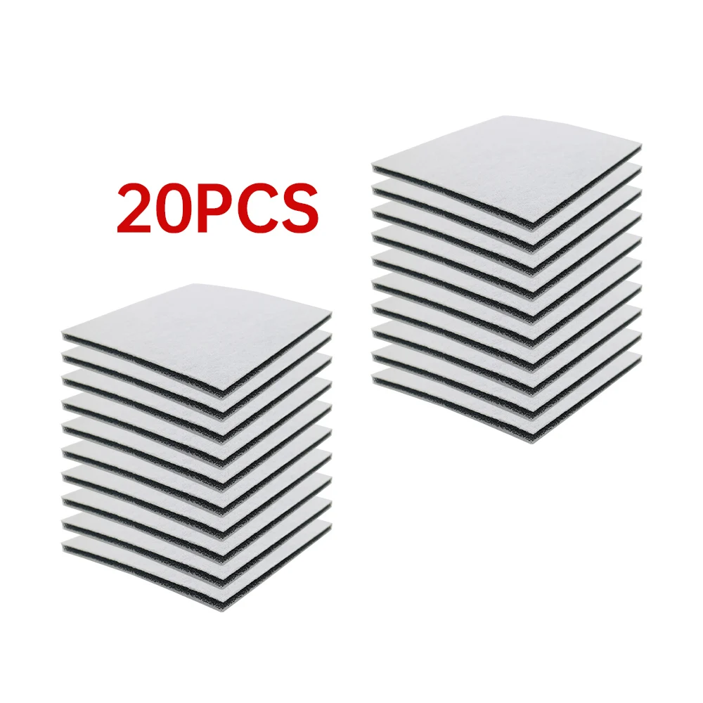 20 unids/lote filtro HEPA para aspiradora Philips Electrolux filtro de Motor de repuesto filtro de algodón filtro de salida de entrada de aire de viento