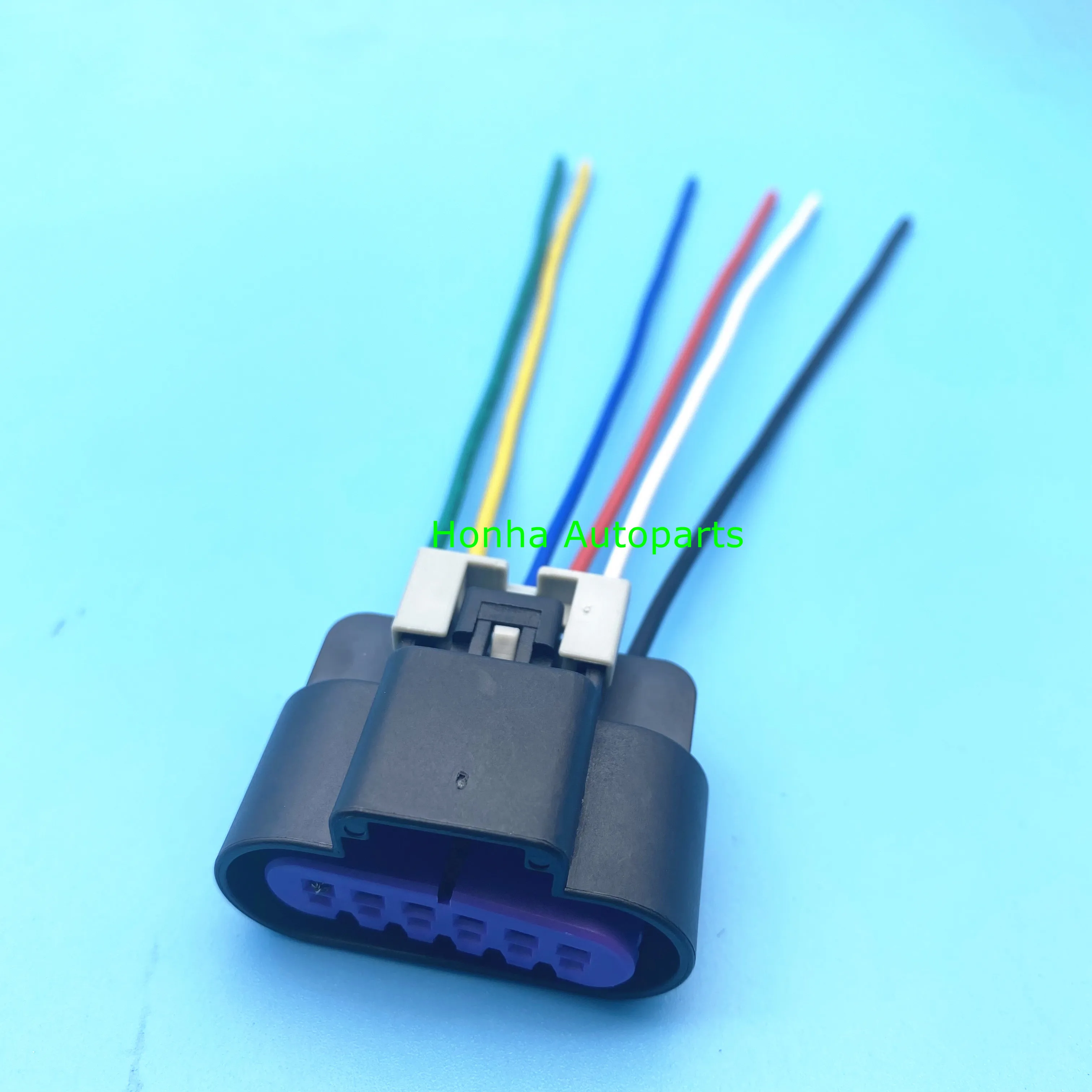 

Free Shipping 6 Pin Female Taillight Turn Light Assembly Harness Connector Throttle Sensor Plug For Delphi Buick Chevrolet