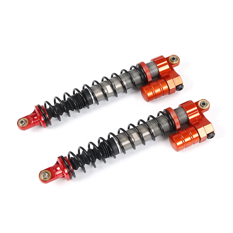 CNC Aluminum Front & Rear Adjustable Piggy Back Reservoir Shocks 8mm for 1/5 Scale HPI Rovan Baja 5B 5T