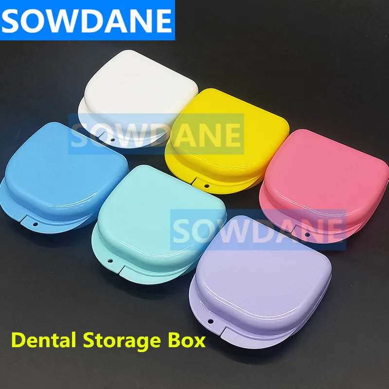 Dental Veneer equipment tool Denture Bath Box Case Dental False Tooth Teeth Appliance Container Storage Box Boxes Oral Care