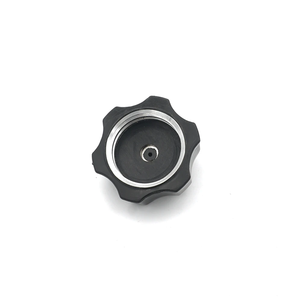 ABS Plastic and Plastic Fuel Filler Door Cover Gas Tank Cap for 50cc - 125cc ATV Quads -Black