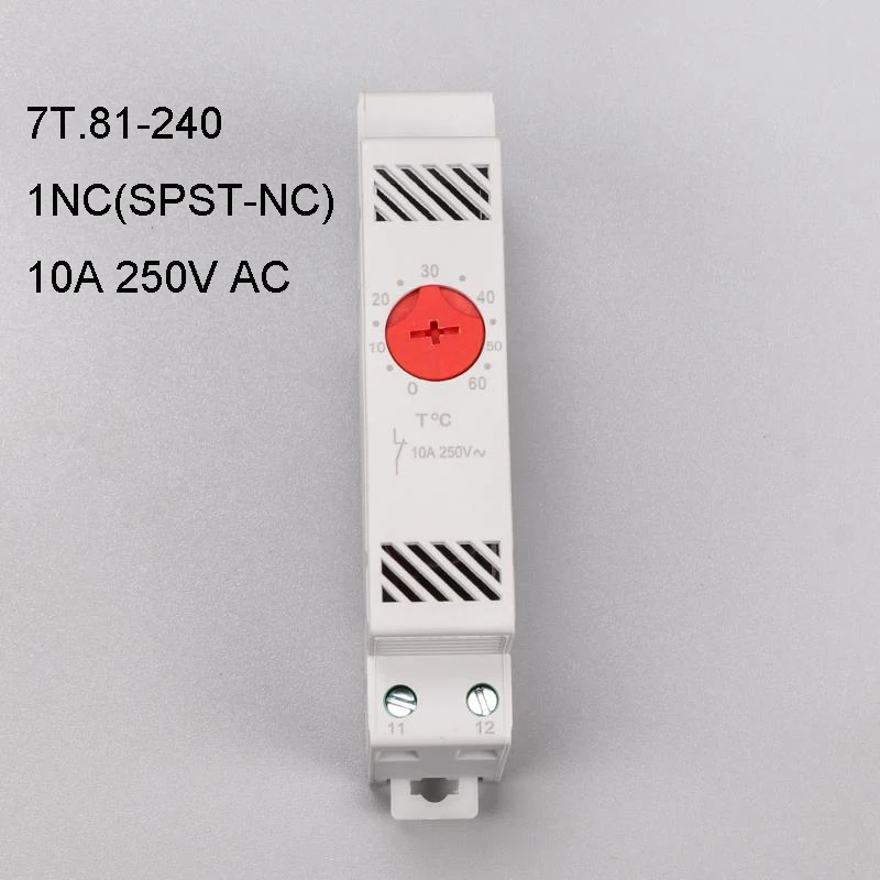 10 Pieces Temperature Controller Thermostat (NO or NC)