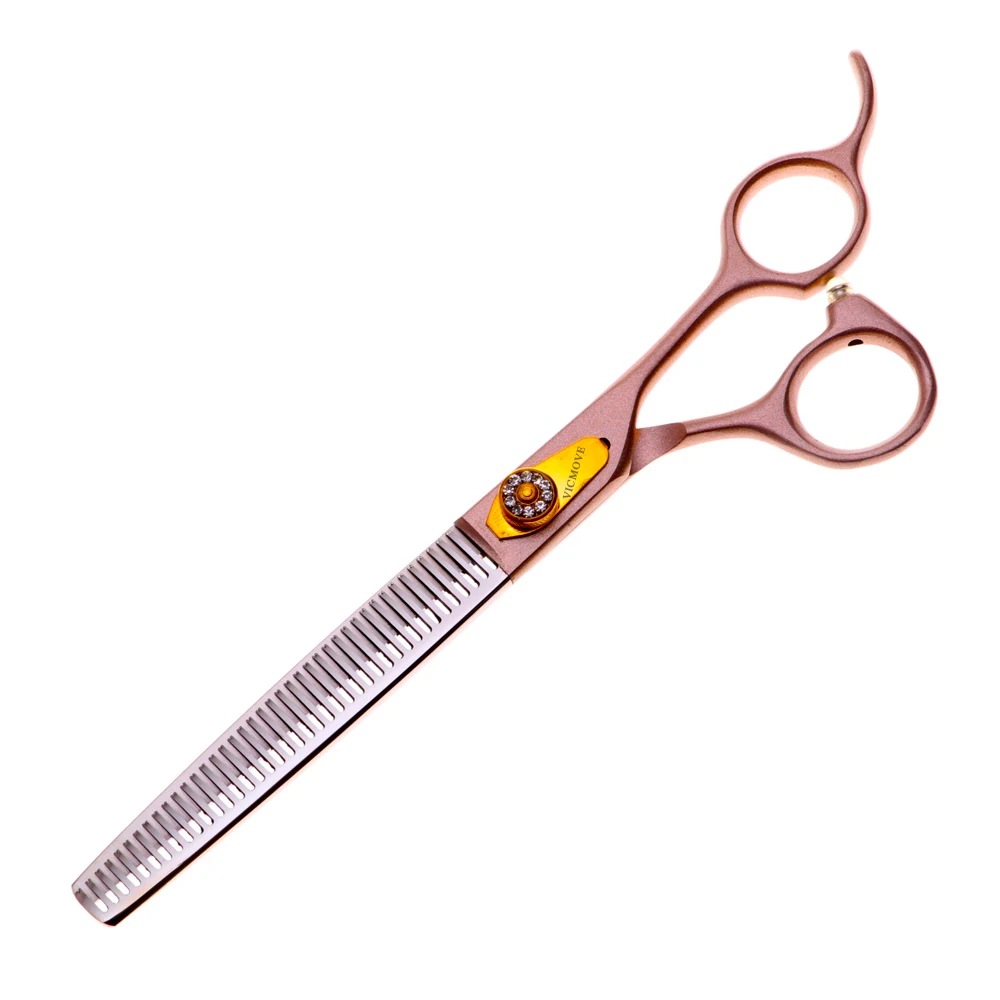 7 Inch Professional Pet Scissors Dog Grooming Thinning Shears Kit for Animals Japan440C High Quality 40 Teeth